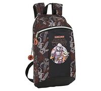 Safta The Mandalorian The Guild Mini sac à dos 220 x 100 x 390 mm, Noir/marron, taille unique