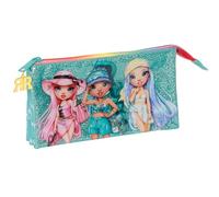 Safta Triple Rainbow High Paradise Pencil Case One Size