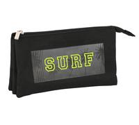 Safta - Triple Surf Pencil Case 22X12X3Cm, Multicolor (842230744)