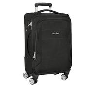 safta - Trolley Cabine Souple 20", Valise à roulettes, Cadenas de sécurité, Valise légère, 35 x 20 x 51 cm, Couleur Noire, Noir, Estándar, décontracté
