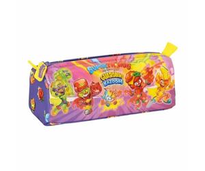 Safta, Trousse avec fermeture éclair et compartiment de Superthings Guardians Of Kazoom, 210 x 70 x 80 mm Unisexe-Enfants, multicolore, Estándar