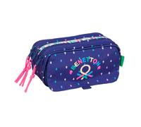 Safta Trousse Benetton Drop 21.5x10x8 Cm Triple