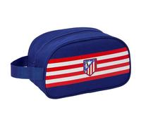 Atlético de Madrid - Trousse Scolaire pour Enfant de Taille Moyenne avec poignée, Adaptable au Chariot, Facile à Nettoyer, Confortable et Polyvalent, qualité et résistance, 26 x 12 x 15 cm