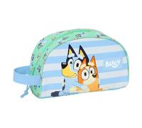 Safta Trousse de toilette BLUEY Sisters – Adaptable au chariot – 5–14 ans – Aqua Vert M