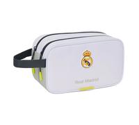 Safta Trousse scolaire Real Madrid EQUIPACIÓN 25/26 – Grande, adaptable au chariot, 26×12,5×15