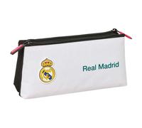 Real Madrid EQUIPACIÓN 26/27 - Trousse scolaire pour enfant, avec fermeture éclair simple, idéale pour les enfants de différents âges, confortable et polyvalente, qualité et résistance, 22 x 8 x 10 cm