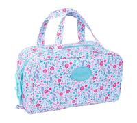 SAFTA | Trousse de Toilette rectangulaire Blackfit8 Cool, Organisateur intérieur Con Poche et Fermeture zippée, Grand Compartiment doublé, Double Tirette, Asas de Mano, Dimensions 31x14x19 cm