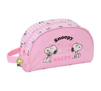 Snoopy Grande Trousse de Toilette pour Enfant, Adaptable au Chariot, idéale pour Les Enfants de 5 à 14 Ans, Confortable et Polyvalente, qualité et résistance, 26 x 16 x 9 cm