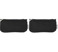 safta Trousse d'écolier Noir (23 x 11 x 1 cm) (Lot de 2)