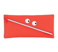 safta Trousse d'écolier Visage 22 x 11 x 1 cm Rouge