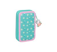 SAFTA - Trousse - double, 29 pièces - Peppa Pig "Fleurs Jolies"