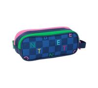 SAFTA - Trousse - double - Benetton "Damero"
