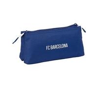 SAFTA - Trousse - double - bleu marine - FC Barcelone