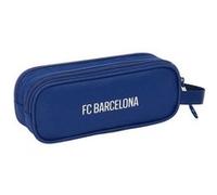 SAFTA - Trousse - double - bleu marine - FC Barcelone
