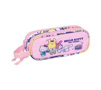 Safta Trousse Double Hello Kitty & Friends