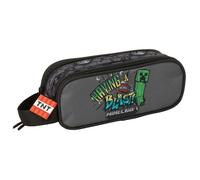 Safta Trousse Double Minecraft Graffiti