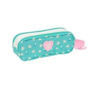 SAFTA - Trousse - double - Peppa Pig "Pretty Flowers"