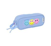 SAFTA - Trousse - double, recyclé - Smiley World "Joyeux"