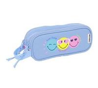 SAFTA - Trousse - double, recyclé - Smiley World "Joyeux" G