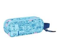 SAFTA - Trousse - double - Snoopy "Amour" G