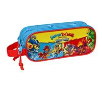 Safta Trousse Double Superthings Rescue Force, Bleu, Estándar, Décontracté