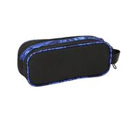safta El Niño Roller - Trousse Double pour Enfant, idéale pour Les Enfants d'âge Scolaire, Confortable et Polyvalente, qualité et résistance, 21 x 6 x 8 cm, Bleu/Noir, M, Décontracté