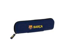 safta | Trousse étroite FC Barcelone, Maillot 1er Maillot 26/27, en Silicone Facile à Nettoyer, idéale pour l'école (Enfants et Adolescents), avec 1 Compartiment zippé (20 x 2 x 5,5 cm).