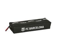 Safta Trousse rectangulaire FC Barcelone pour enfant, sangle élastique, 22 x 7 x 40 cm