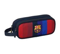 F.C. Barcelone 1ère équipe 26/27 - Trousse Double Enfant, Trousse pour Enfant, idéale pour Les Enfants d'âge Scolaire, Confortable et Polyvalent, qualité et résistance, 21 x 6 x 8 cm