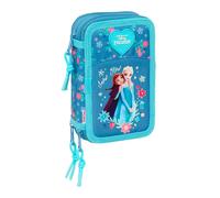 Safta Trousse Frozen 12.5x19.5x5.5 Cm Triple
