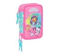 Safta Trousse à crayons Gabby's Dollhouse Confetti – 37 pièces – Rose Homme