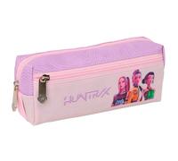 K-Pop Demon Hunters - Iconic - Trousse Triple Petite, idéale pour Les Enfants d'âge Scolaire, Confortable et Polyvalent, résistance, 22 x 6 x 8,5 cm