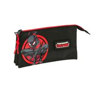 Safta Trousse Miles Morales 22x12x3 Cm Triple