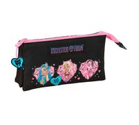 Safta Trousse Monster High 22x12x3 Cm Triple