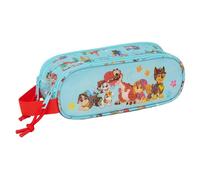safta Paw Patrol Dino Rescue - Trousse Double Enfant, idéale pour Les Enfants d'âge Scolaire, Confortable et Polyvalente, qualité et résistance, 21 x 6 x 8 cm