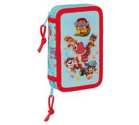Safta Paw Patrol Dino Rescue Double Pencil Case 29 Units Bleu Homme