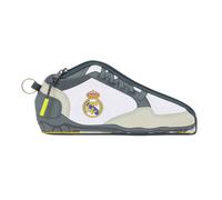 Safta Trousse pour chaussures scolaires Real Madrid EQUIPACIÓN 25/26 Blanc 24x2x10 cm M
