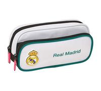 Real Madrid EQUIPACIÓN 26/27 - Trousse avec poche, trousse pour enfant, idéale pour les enfants d'âge scolaire, confortable et polyvalente, qualité et résistance, 21 x 6 x 10,5 cm