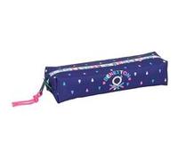 Benetton Drop - Trousse rectangulaire pour Enfant, idéale pour Les Enfants d'âge Scolaire, Confortable et Polyvalente, qualité et résistance, 22 x 7 x 40 cm