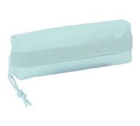 SAFTA - Trousse - rectangulaire, avec sangle élastique, 22 cm - bleu clair Bleu
