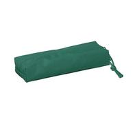 SAFTA - Trousse - rectangulaire, avec sangle élastique, 22 cm - vert foncé