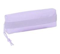 safta - Trousse rectangulaire pour Enfant, idéale pour Les Enfants d'âge Scolaire, Confortable et Polyvalente, qualité et résistance, 22 x 7 x 40 cm, Couleur Violet Clair, Violet Clair, Estándar,