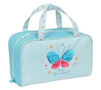 Safta - Trousse rectangulaire Blackfit8 Papillon 31 x 14 x 19 cm, Multicolore (842243720)