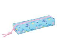 safta | Trousse rectangulaire Stitch Waves avec élastique au Dos, 22 cm, Trousse Enfant avec 1 Compartiment zippé, Organiseur pour Cahier ou classeur, Dimensions : 22 x 7 x 4 cm