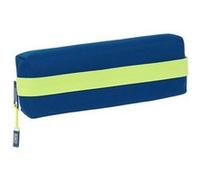 safta Munich North - Trousse rectangulaire pour Enfant, idéale pour Les Enfants d'âge Scolaire, Confortable et Polyvalente, qualité et résistance, 22 x 7 x 40 cm, Bleu Marine, M, Décontracté