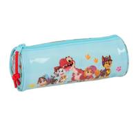 safta | Trousse Ronde Pat' Patrouille Sauvetage de Dinosaures, pour Enfants avec Fermeture éclair et Tirette d'ouverture Facile, Dimensions : 20 x 7 x 7 cm, Trousse Scolaire