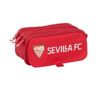 Safta Trousse triple recyclée Sevilla FC – 21,5 x 8 x 10 cm, rouge, M, confortable pour enfants