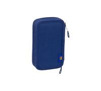 SAFTA - Trousse - small double, 29 pcs - bleu marine - FC Barcelone