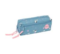 Safta Trousse Snoopy 22x8.5x6 Cm Triple