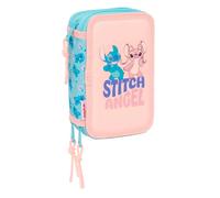 Safta Trousse Stitch Ohana 12.5x19.5x5.5 Cm Triple